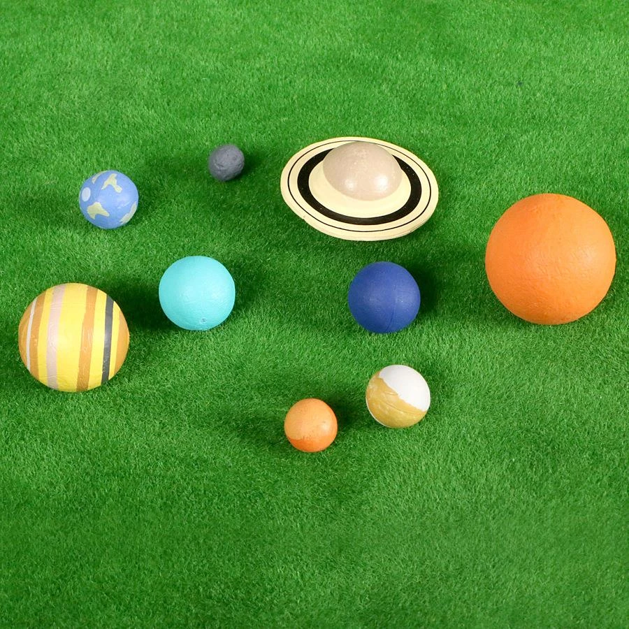 3D银河太阳系星球八大行星模型创意地球木星认知摆件科教玩具