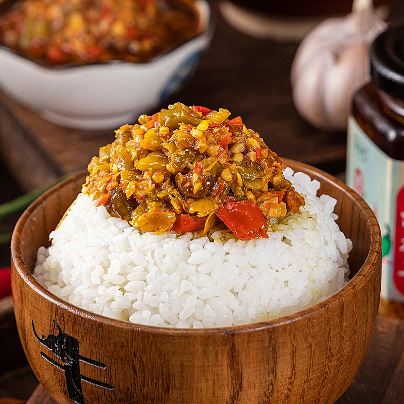 添溢味添溢味肉末双椒酱炭烧肉沫辣椒酱好吃下饭佐餐拌面