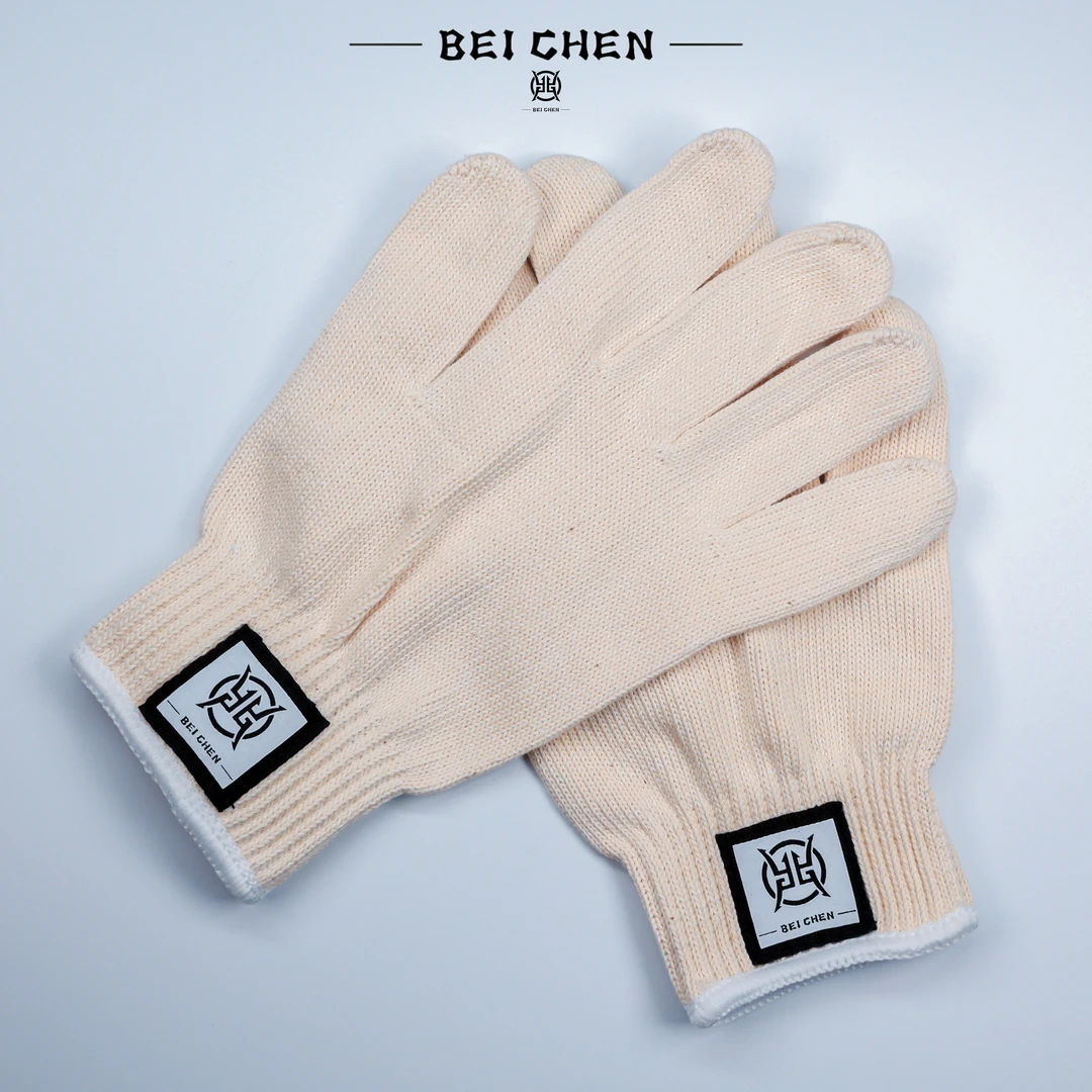 【北臣出品】盘串文玩专用手套万毛加密编织文玩文玩手套专业级