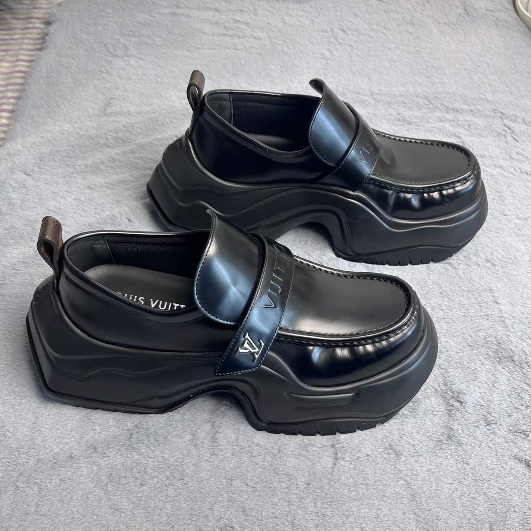 99新 LouisVuitton/路易威登 F39码！archlight2.0乐福鞋厚底
