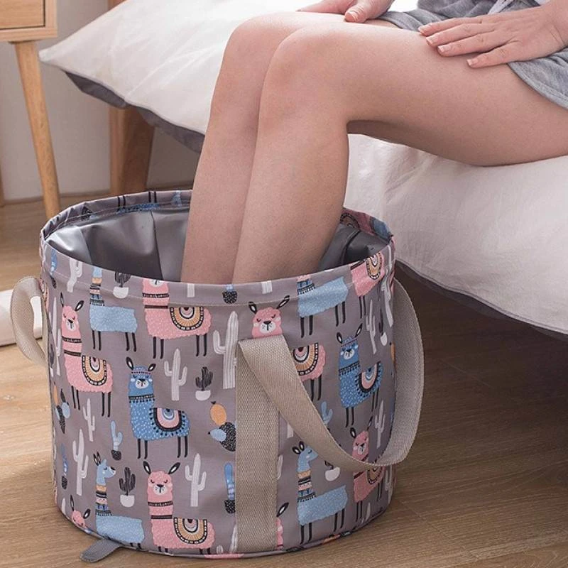 泡脚袋保温款便携式可折叠泡脚桶高深桶儿童过小腿双人家用两人用