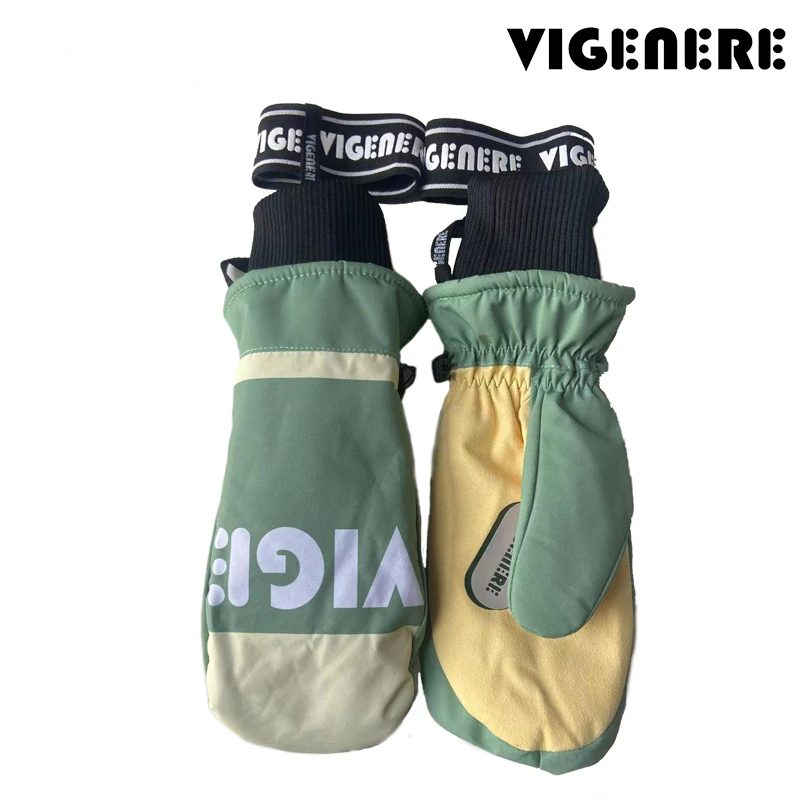 维吉尼亚VIGENERE 滑雪手套保暖加厚耐磨防水