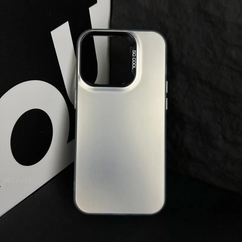 质感彩银适用苹果15手机壳iPhone14/13/12Promax防摔XS高级XR磨砂