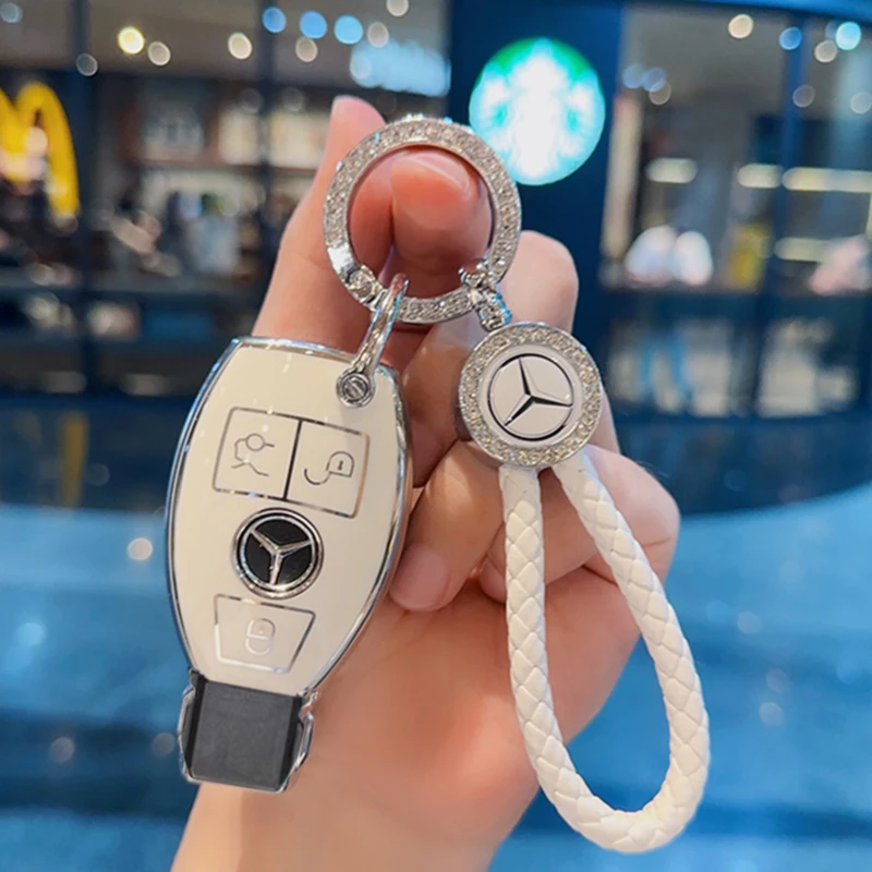 达佰格奔驰c180l钥匙套c级c200l包c260l扣e级e200l车glc260壳s级