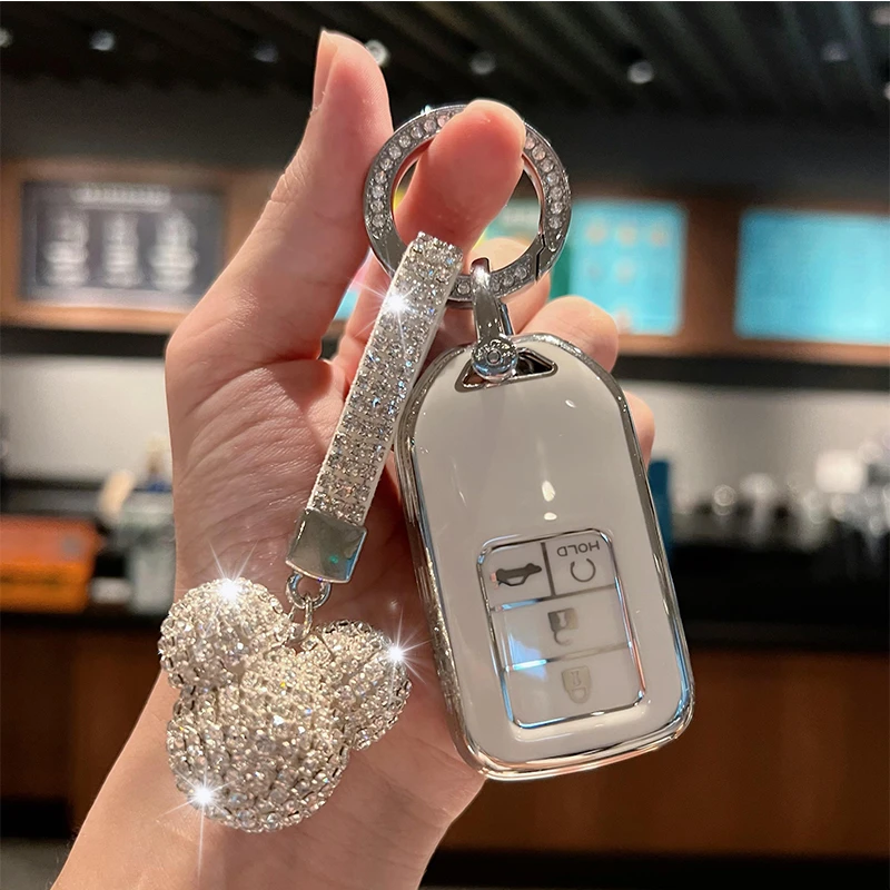 适用本田雅阁钥匙套思域享域CRV缤智XRV保护壳杰德皓影扣艾力绅包