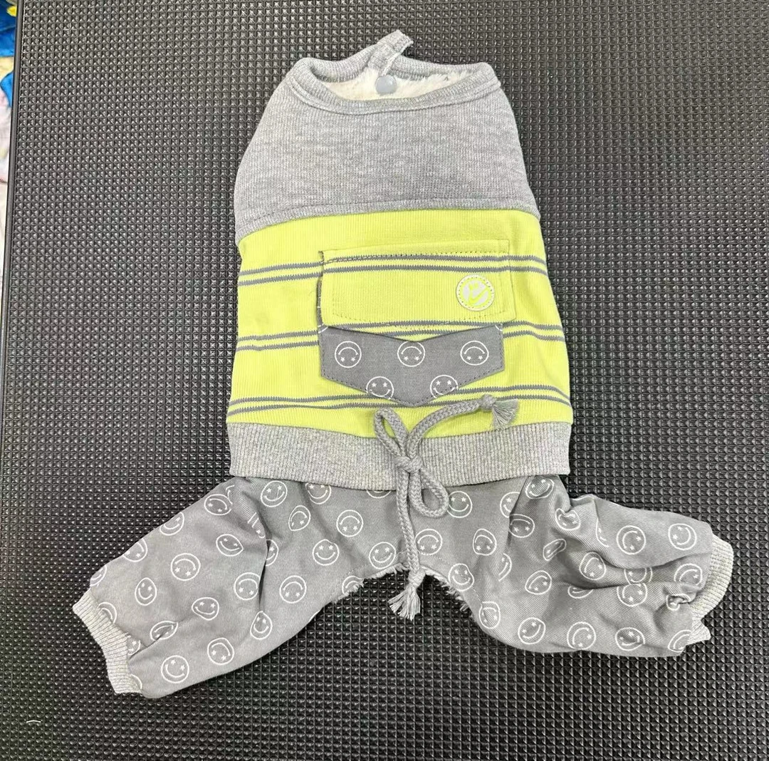 TC224宠物加绒四腿保暖棉服