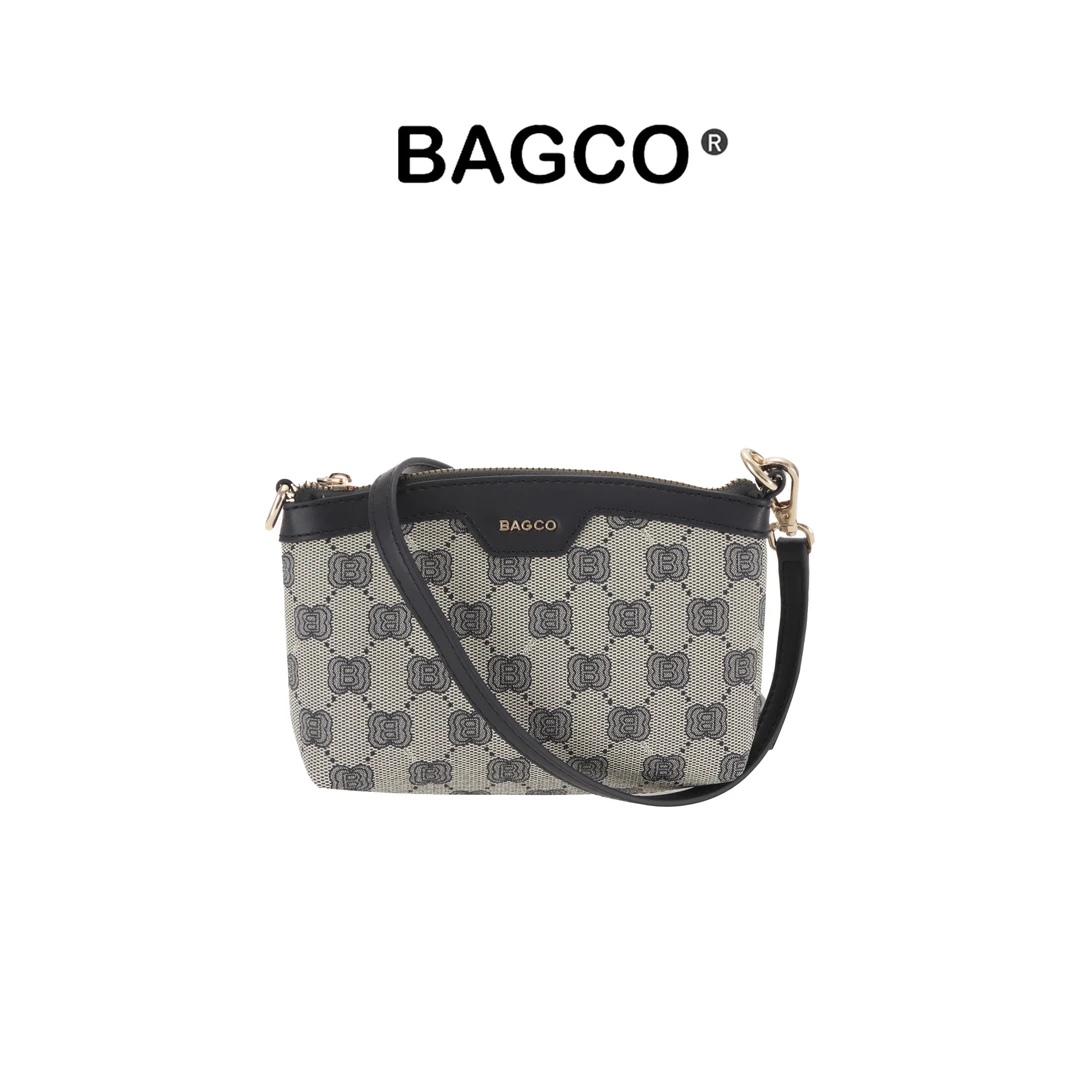 BAGCO/经典百搭棋盘格设计单肩斜挎包