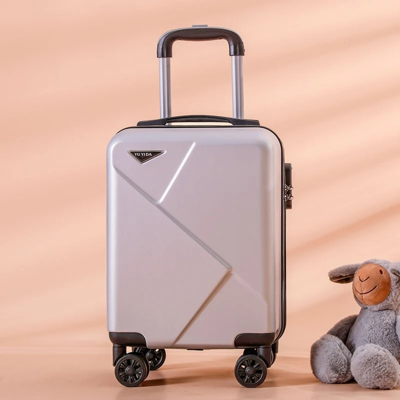 小型行李箱男女学生高颜值百搭拉杆密码箱16寸可登机免托运旅行箱