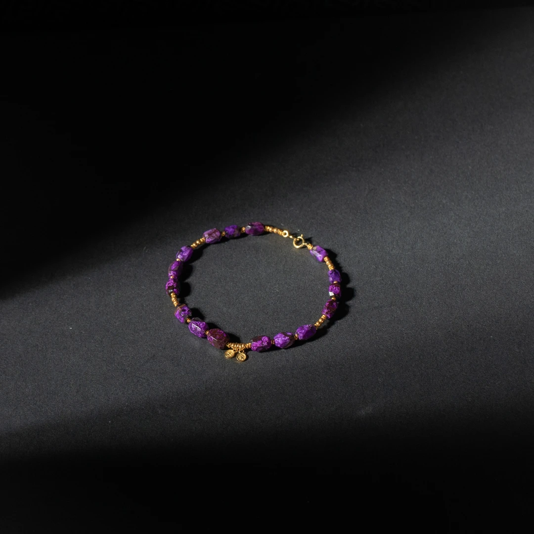 南觅丨18K金丝绒舒俱来手链/4-5mm/多样性发/P4132/0