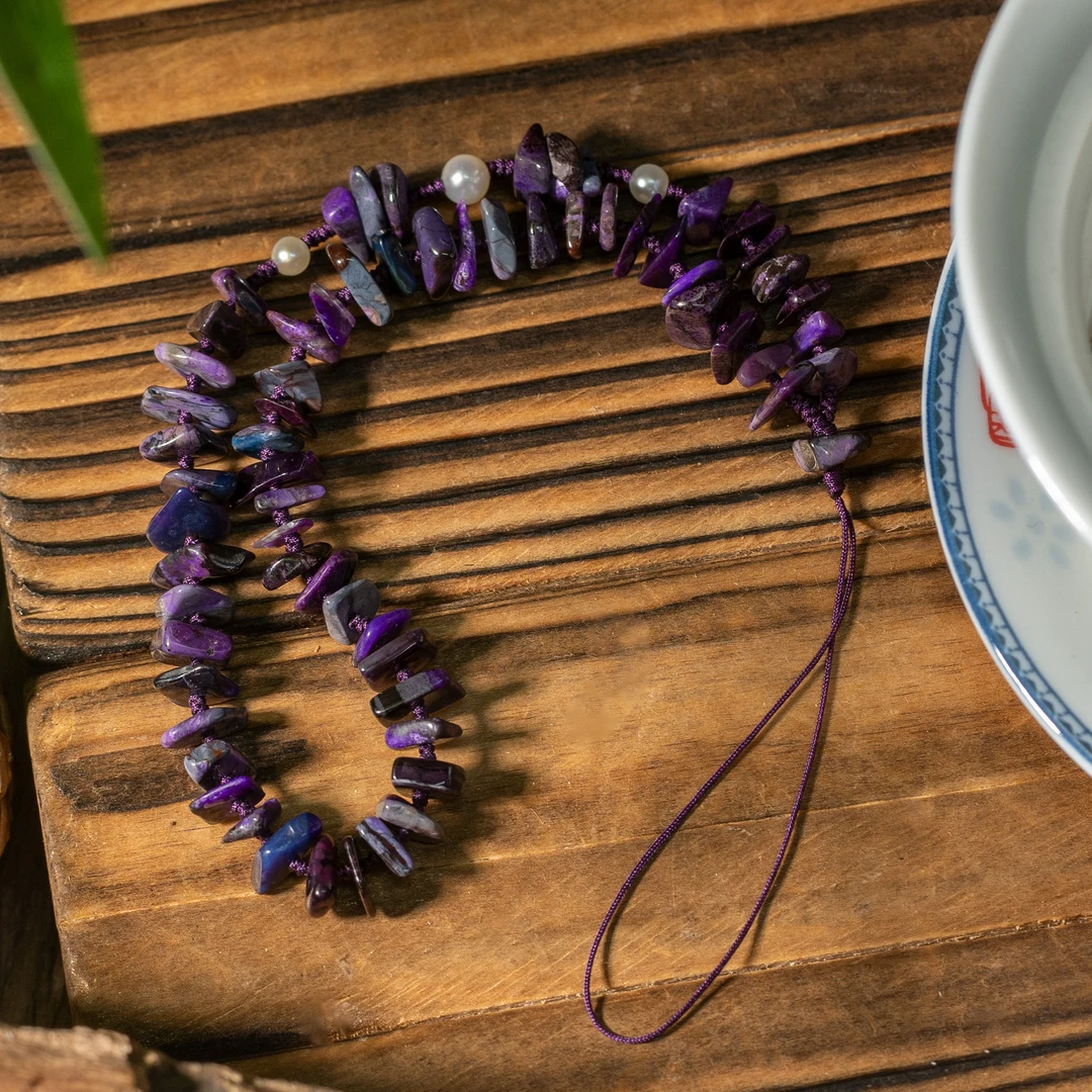 世间臻宝-碎碎平安丨舒俱来碎碎石手机链/多样性发/P5899/30/