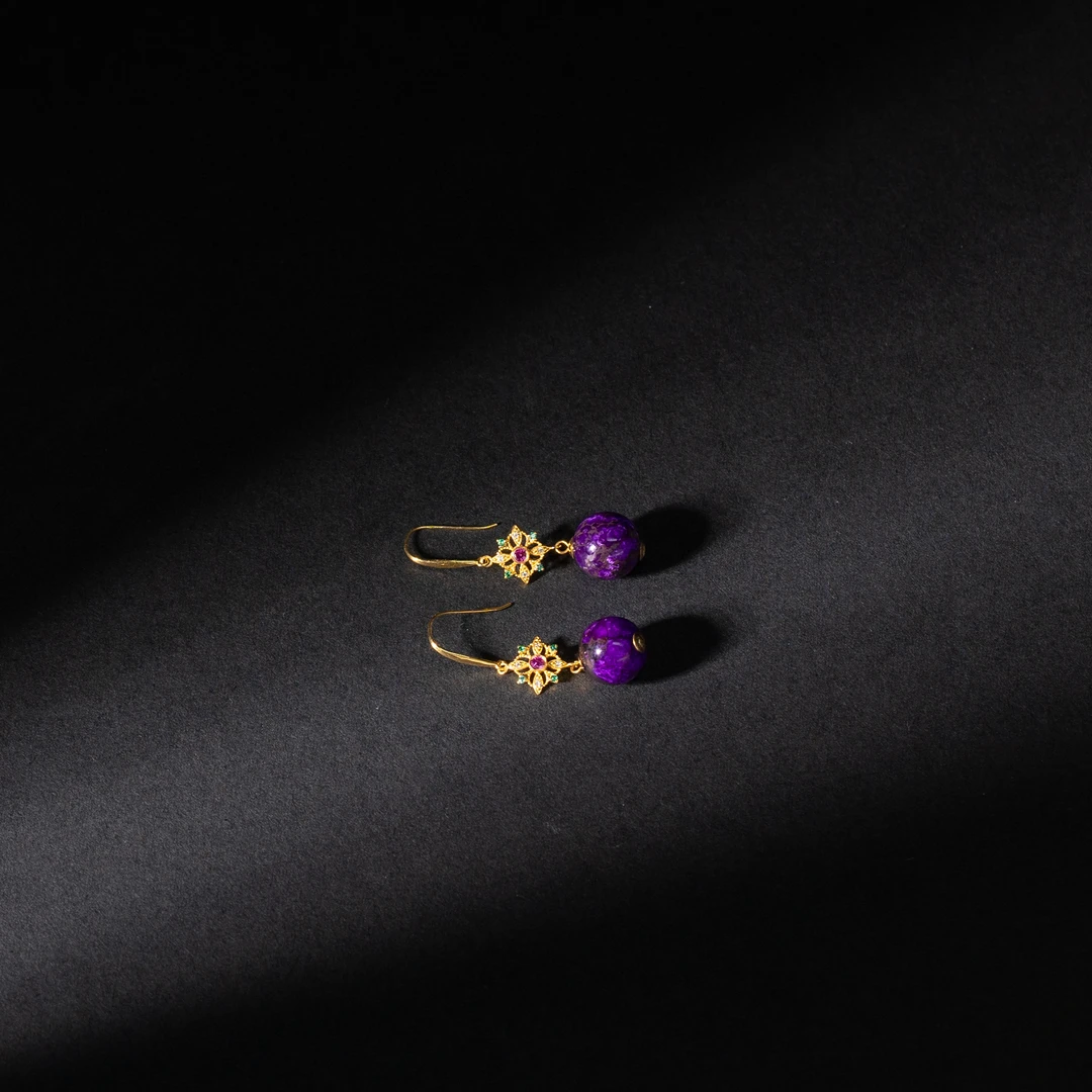 世间臻宝-18K金舒俱来DIY耳钩/9mm+-/多样性发/P4924/