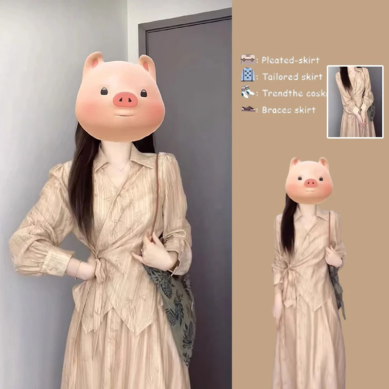 早秋穿搭2025新款高级感通勤气质轻熟小香风长袖衬衫半身裙两件套