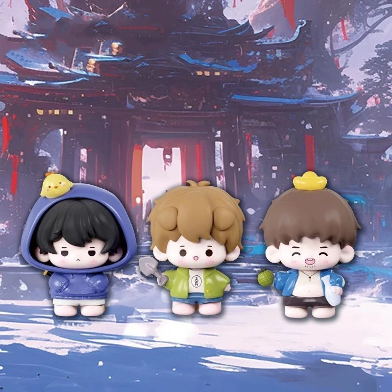 盗墓笔记公仔盲盒潮玩手办周边儿童萌玩桌面展示摆件男女生日礼物