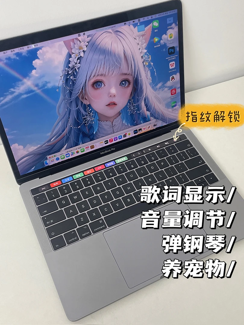 99新 Apple/苹果 苹果笔记本电脑 13寸触控指纹设计师MacBook pro