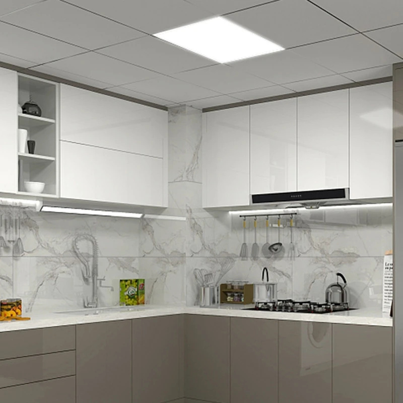 大观园厨卫平板灯简约集成吊顶卫生间厨房嵌入式led面板灯8397