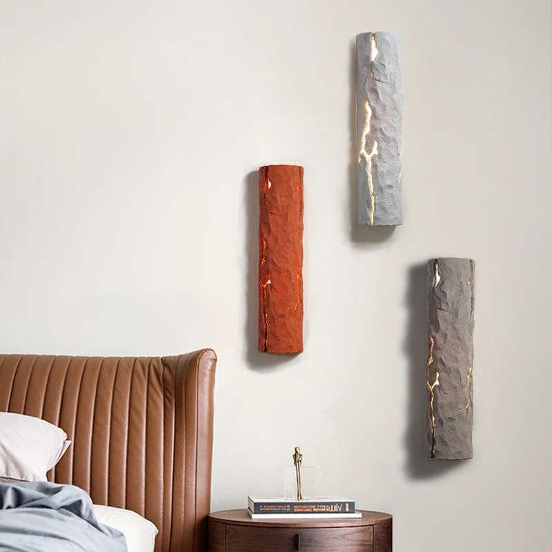 大观园壁灯卧室床头北欧侘寂风民宿氛围创意装饰户外防水灯具I522