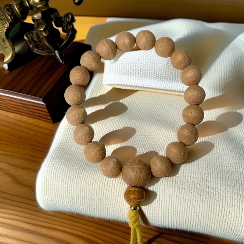 尼泊尔13mm凤眼精选窄尺工艺手串1223