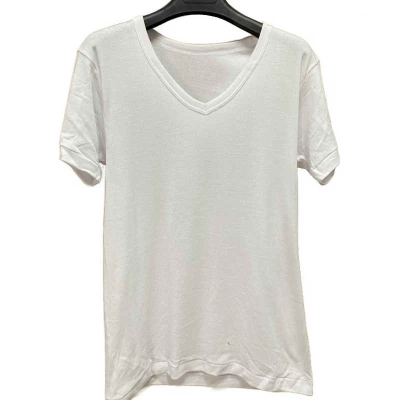 男士纯棉罗纹短袖衫 2件