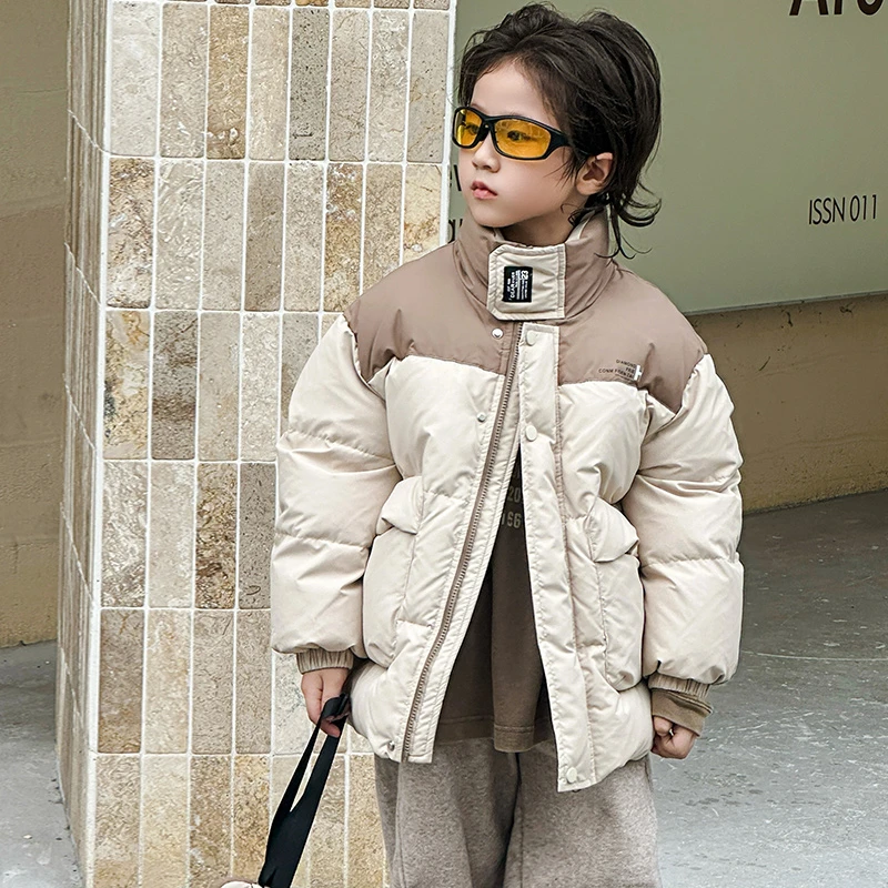 【LEMA专属】年新款冬季洋气儿童保暖90白鸭绒宽松羽绒服U226021