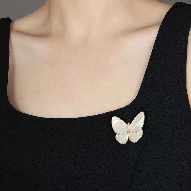 【小容01】时尚气质百搭圆领针上衣0339