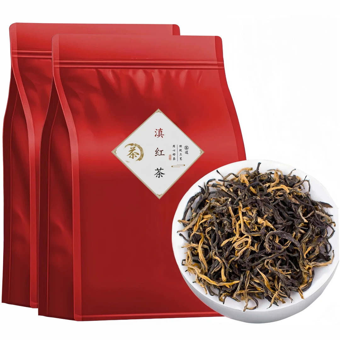 云南滇红一级红茶浓香型正宗云南古树高山茶蜜香花果香红茶袋装