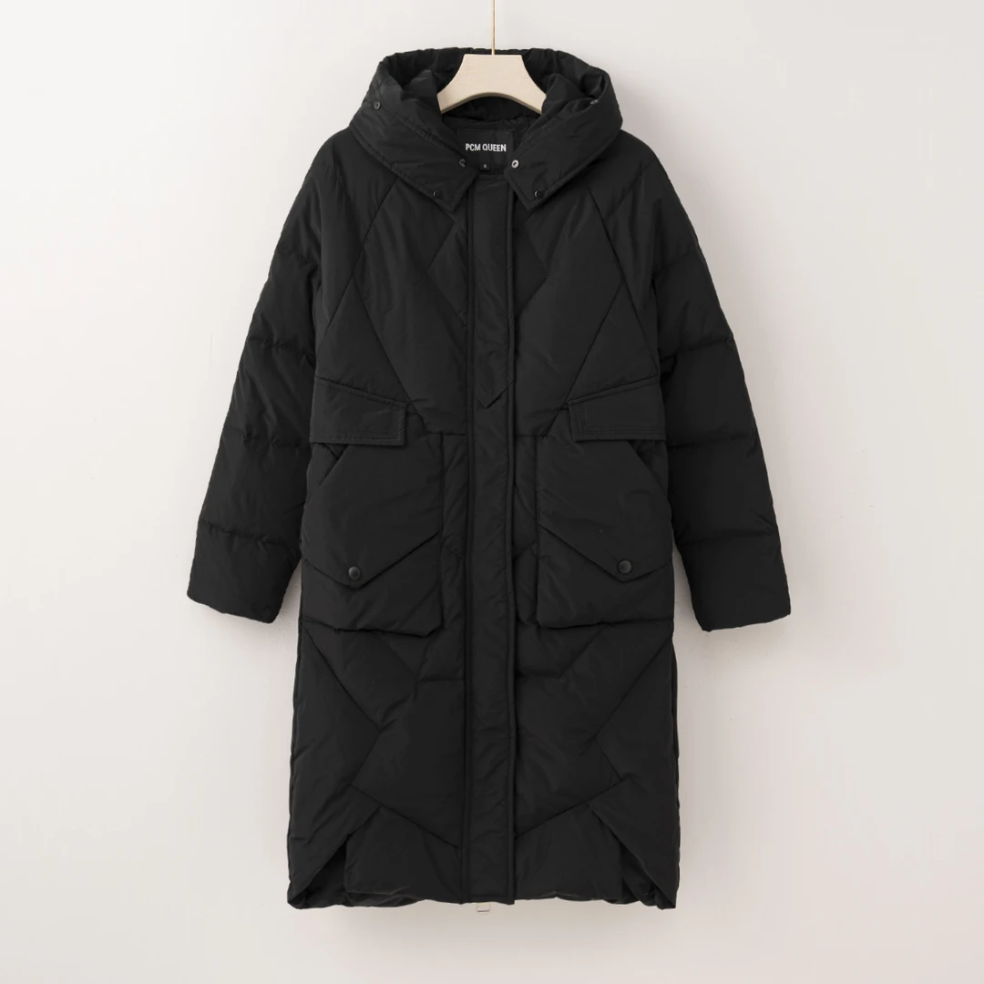 Q2021 90白鸭绒填充~冬季穿搭不过时女士羽绒服