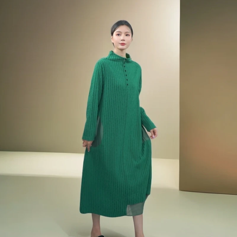 新款时尚宽松版显瘦高级感连衣裙229081