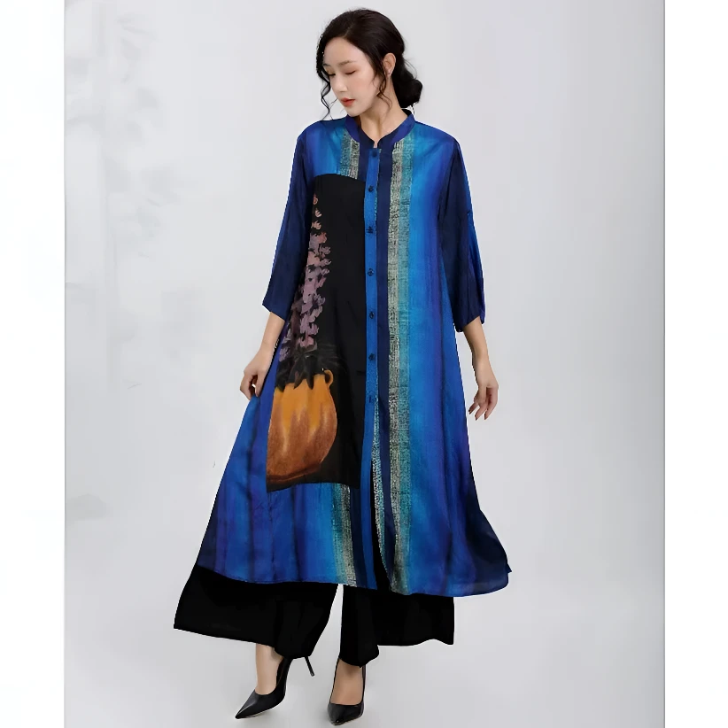 新款时尚百搭宽松气质显瘦外搭连衣裙150