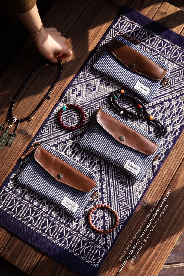 【觉器质造】经典复古海魂包|文玩核桃玉石珠串首饰随身收纳包