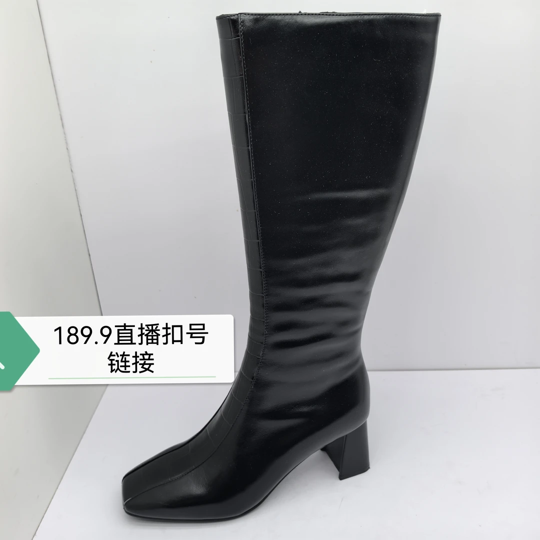 189.9直播扣号链接品牌撤柜女靴