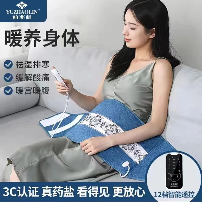 俞兆林海盐热敷包暖腹暖腰粗盐热敷袋全身通用电加热家用理疗盐袋