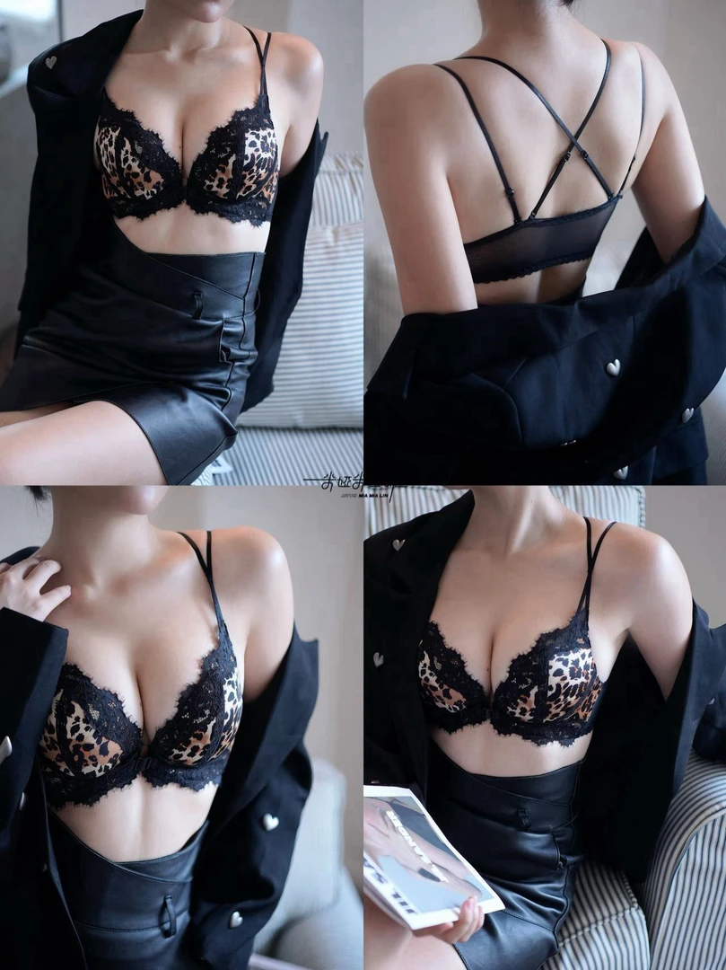 8688   前扣高奢蕾丝多穿一体热压定制聚拢遮肉文胸