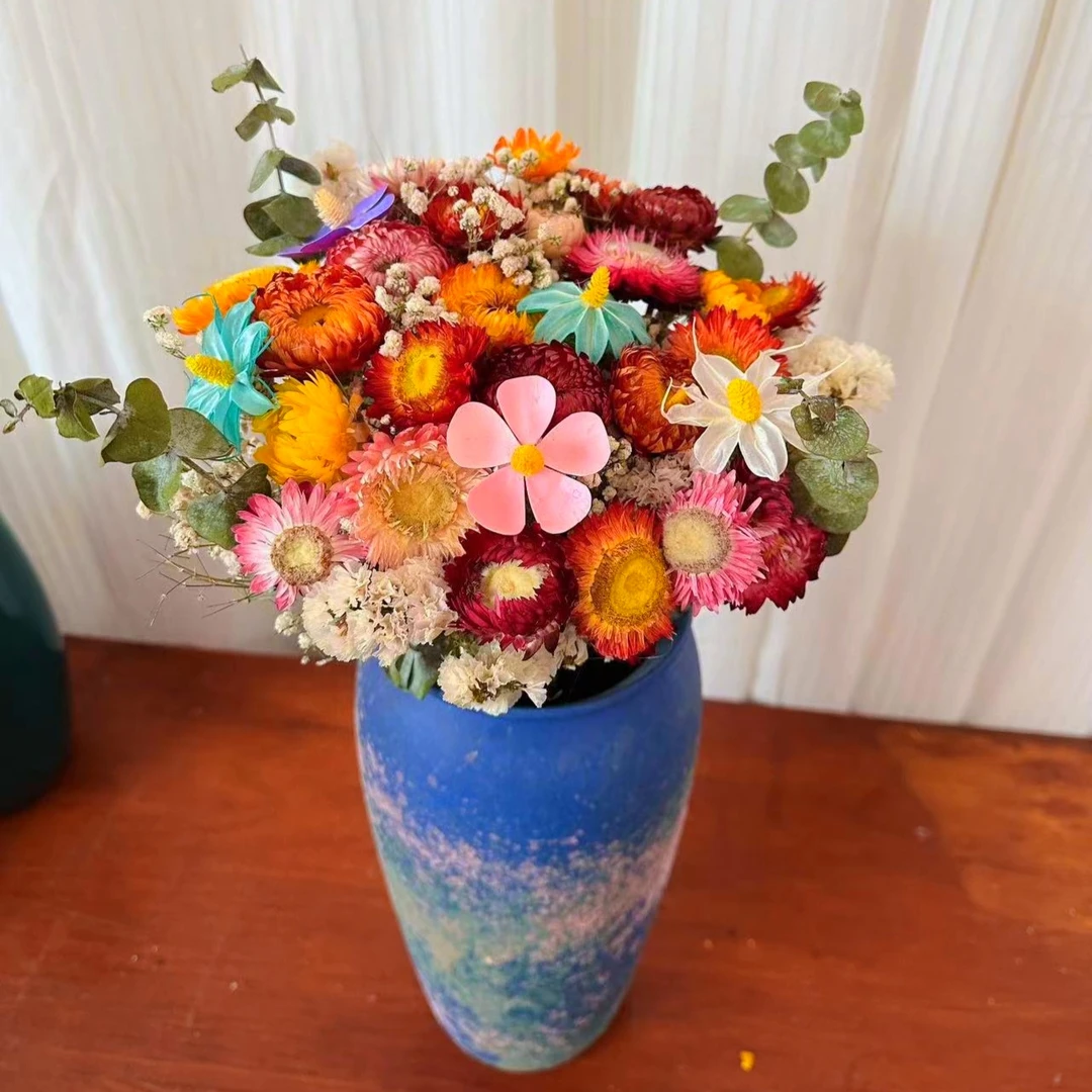 云南自然干花混搭花束客厅卧室插花摆设干花花束妇女节礼物