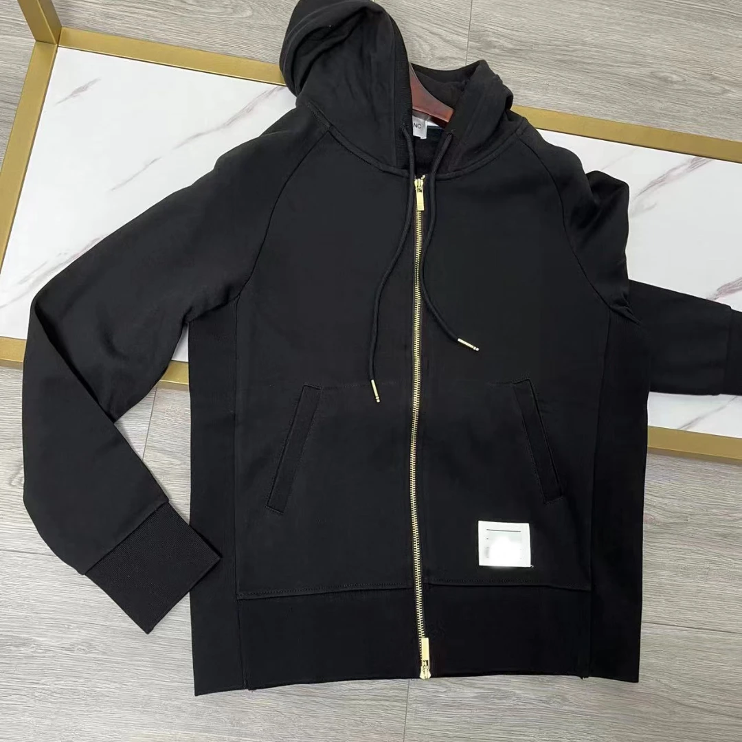 THOM BEFORE春季经典连帽拉链外套休闲时尚百搭潮流男女同款