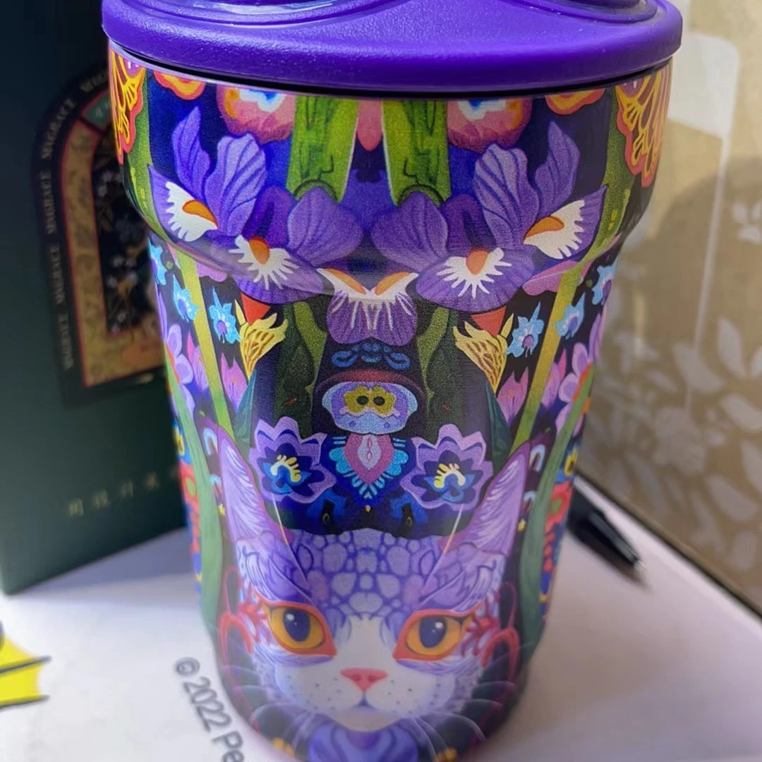 A420猫咪物语咖啡杯420ml