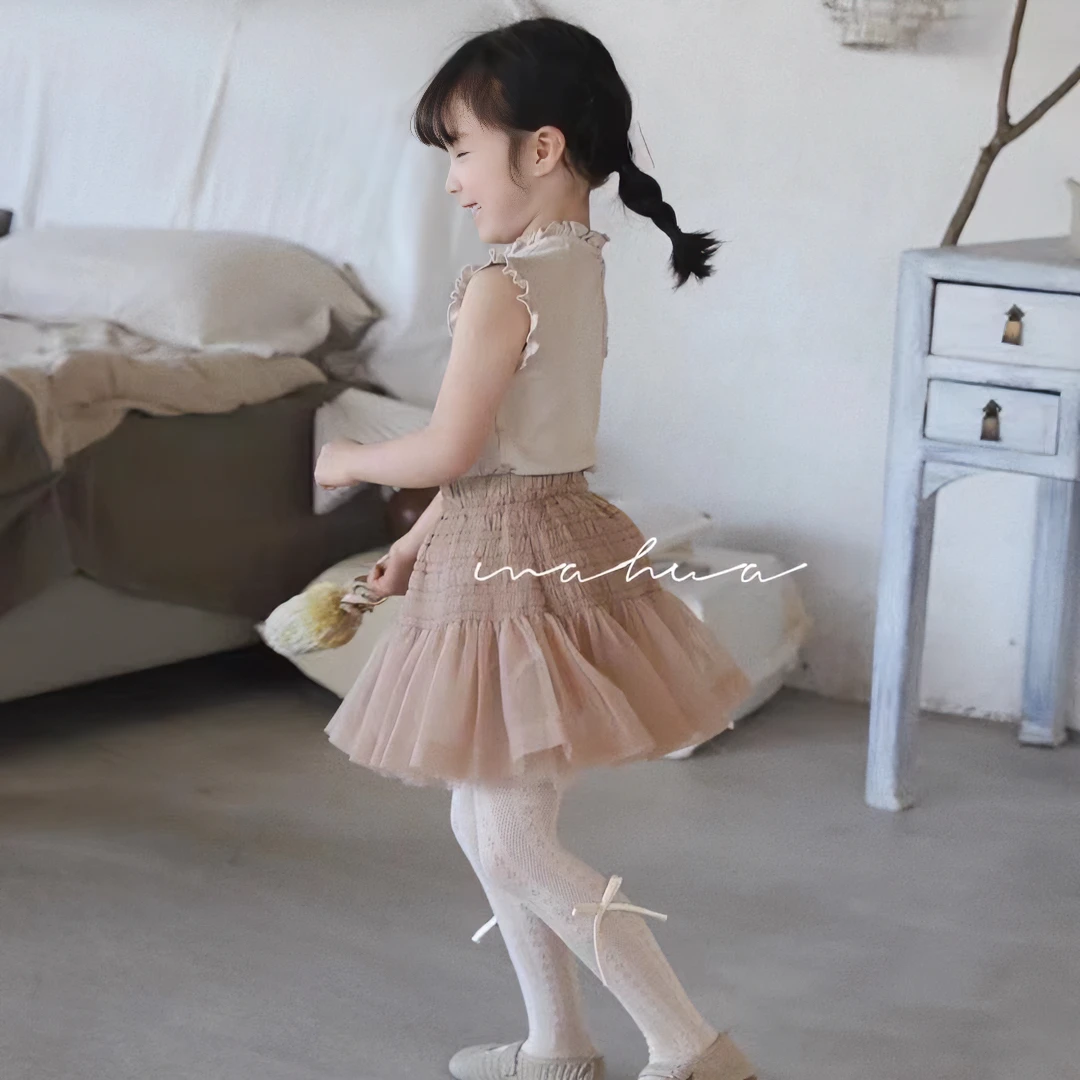 24夏新款女宝宝透气网眼连裤袜简约精致风芭蕾缎面蝴蝶结仙气甜美