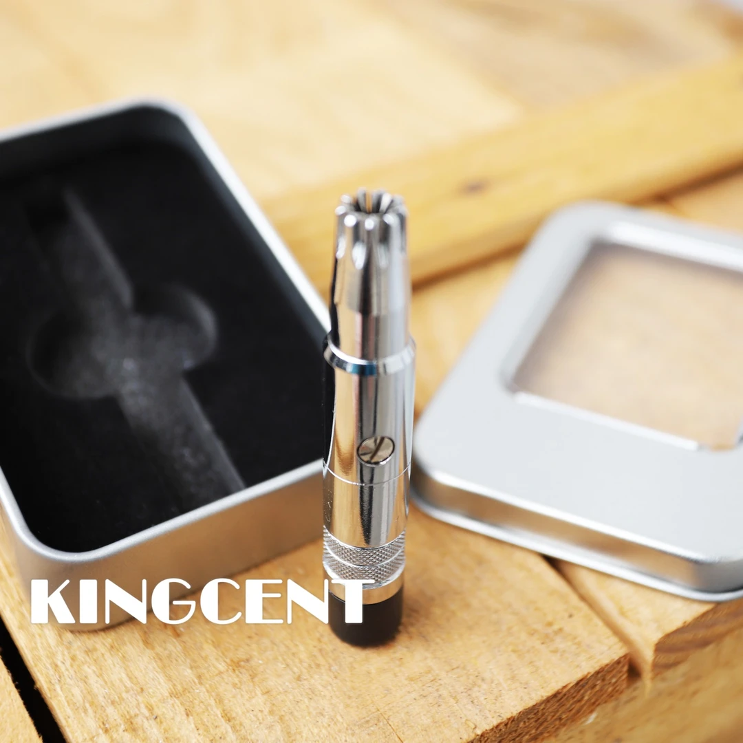 正城Kingcent双立人同款不锈钢旋转鼻毛剪个人护理