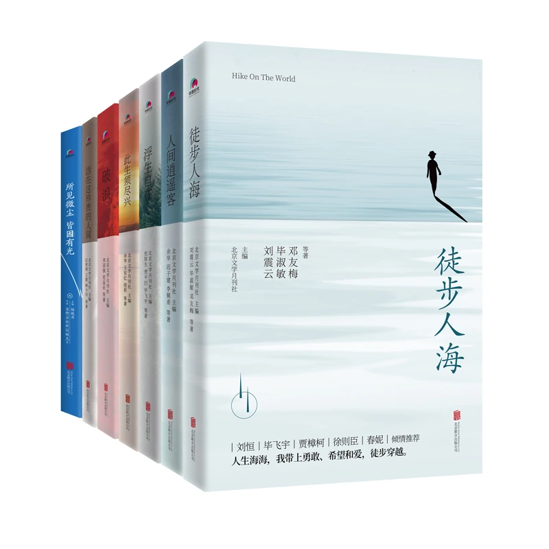 文学文艺7册小说套装，一口气读过瘾，停不下来的挚爱文学小说