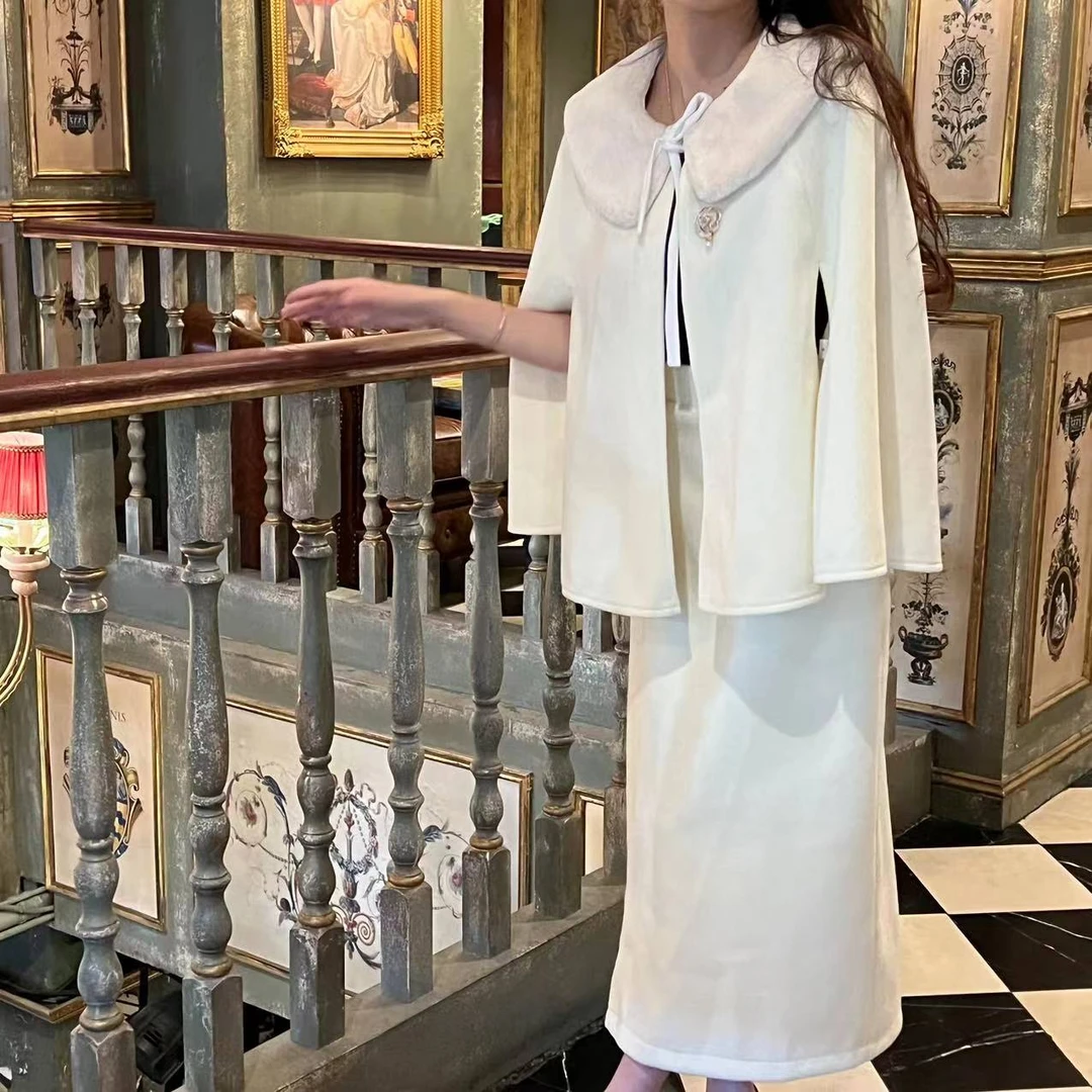 【诺兰】新中式复古高级感外套女短款翻领气质国风设计师套装裙