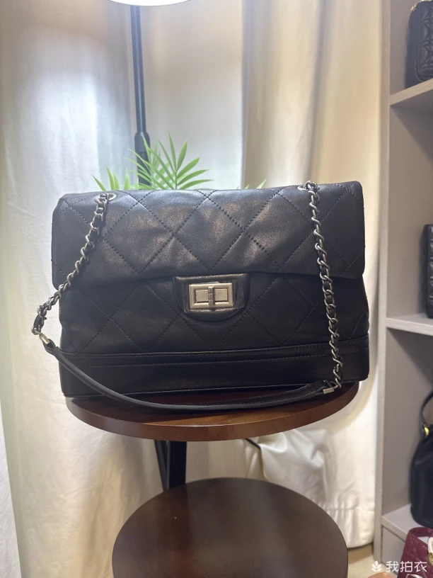 中古流浪包链条斜跨手拎时尚高级