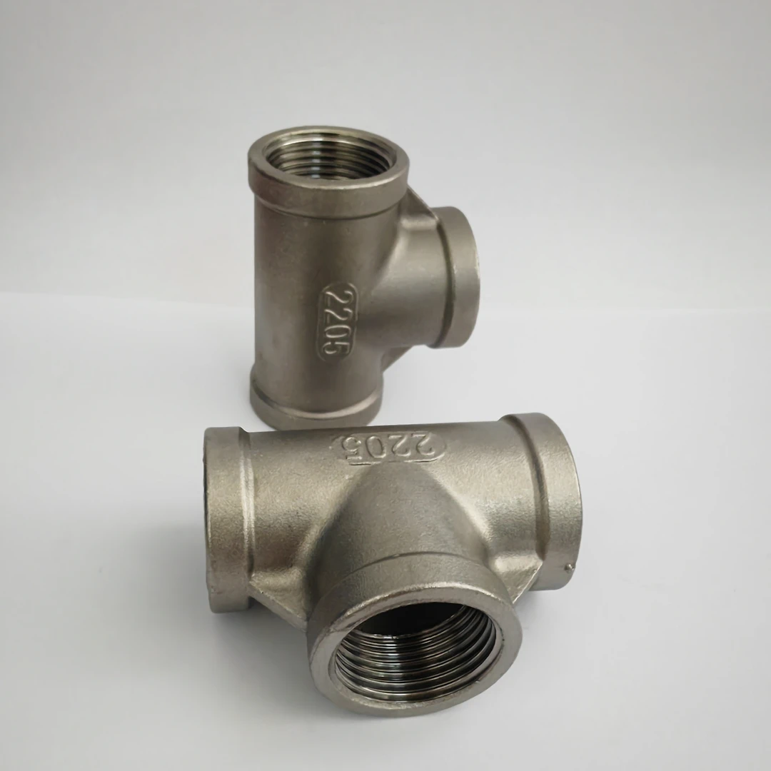 双相钢2205内螺纹丝扣三通管件DN8～50现货