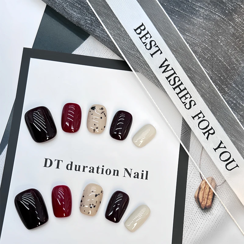 【红豆泡芙】DT原创设计师纯手工穿戴甲美甲