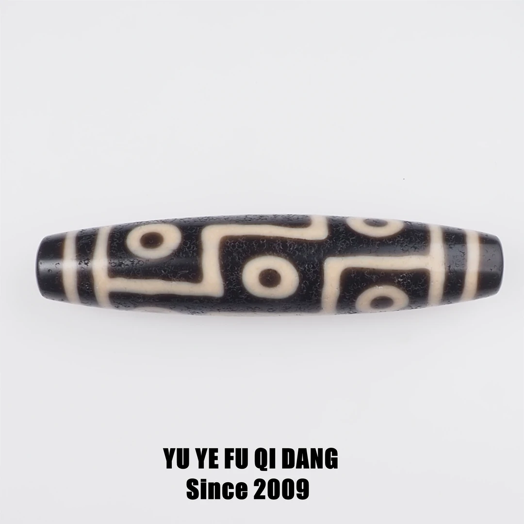 镇店!三十年仅见!珠之重器台湾上肯折线九眼101x22mm条纹玛瑙