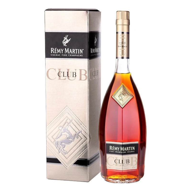 REMY MARTIN/人头马角马CLUB 白兰地洋酒1000ml/瓶 海外版 有码