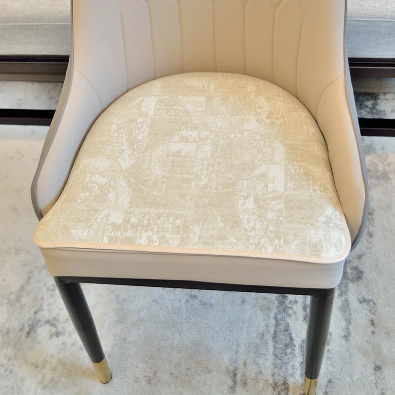 高档轻奢现代椅垫 四季通用家用防滑马蹄形坐垫凳垫座垫