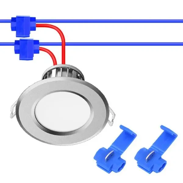 饶何 分线夹免破线快速接线器快接头接线卡子连接器