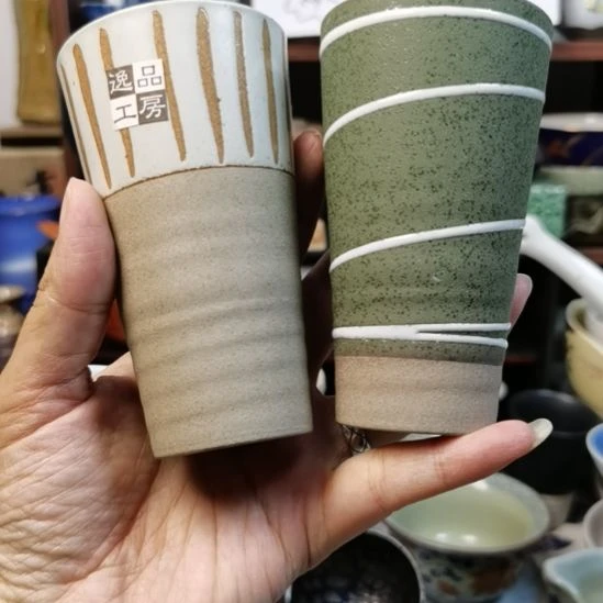 紫砂茶案陶瓷杯子碟子小碗