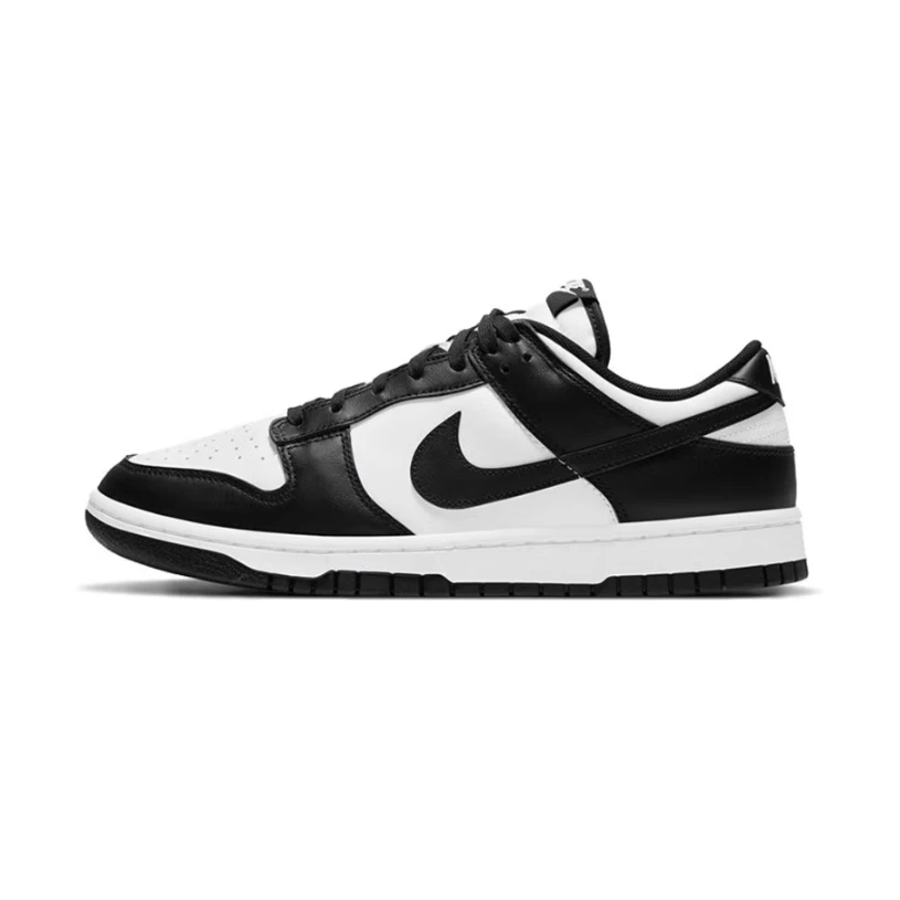 NIKE/耐克男子Dunk经典复古黑白熊猫低帮休闲运动板鞋DD1391100