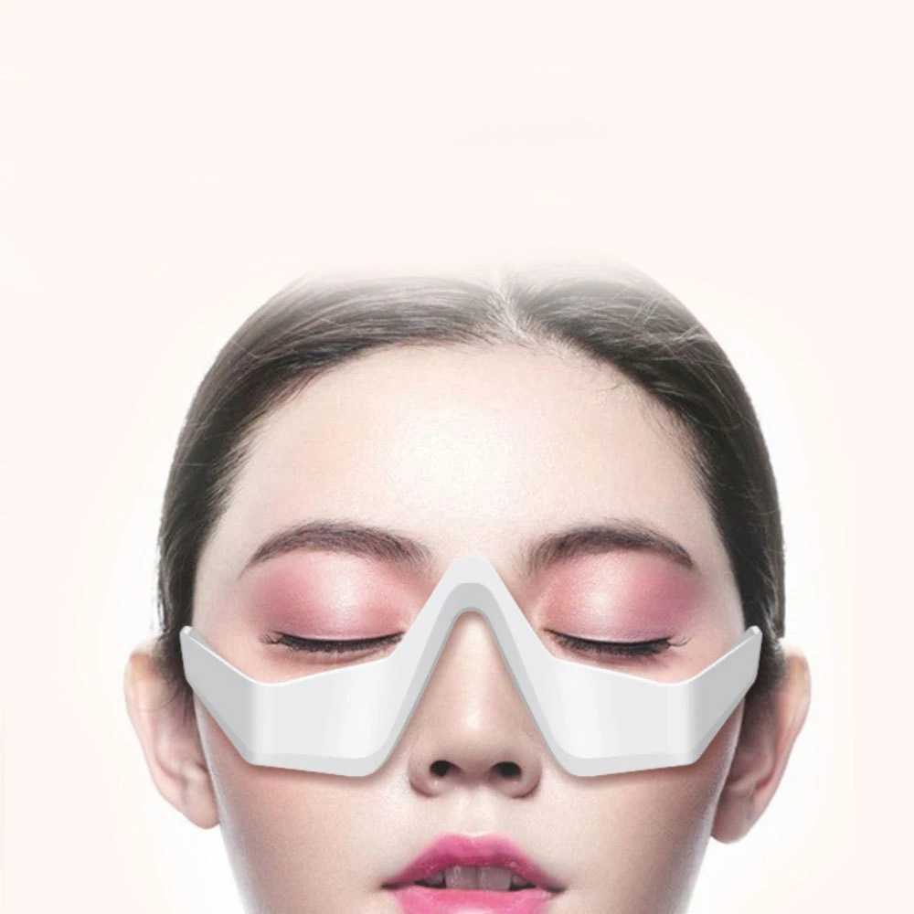 EMS眼睛按摩美容眼部按摩器护肤红光美容仪淡化黑眼圈美眼仪