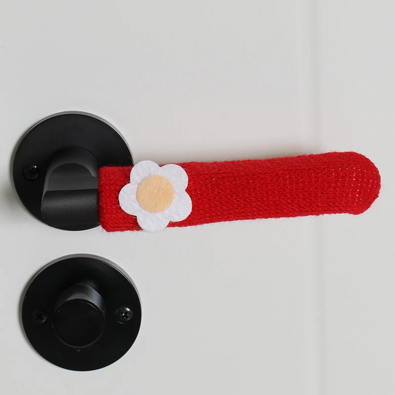 门把手保护套单元门拉手防磕碰卧室门锁垫加厚门把手套通用冬季